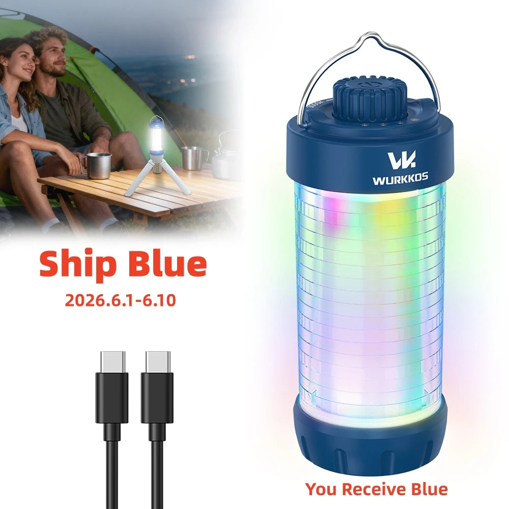 Wurkkos CL01 EDC Work Light Power Bank Small Outdoor Lamp Camping Flashlight 550LM Portable Magnetic Lamp 360° Mini Magnetic Lam