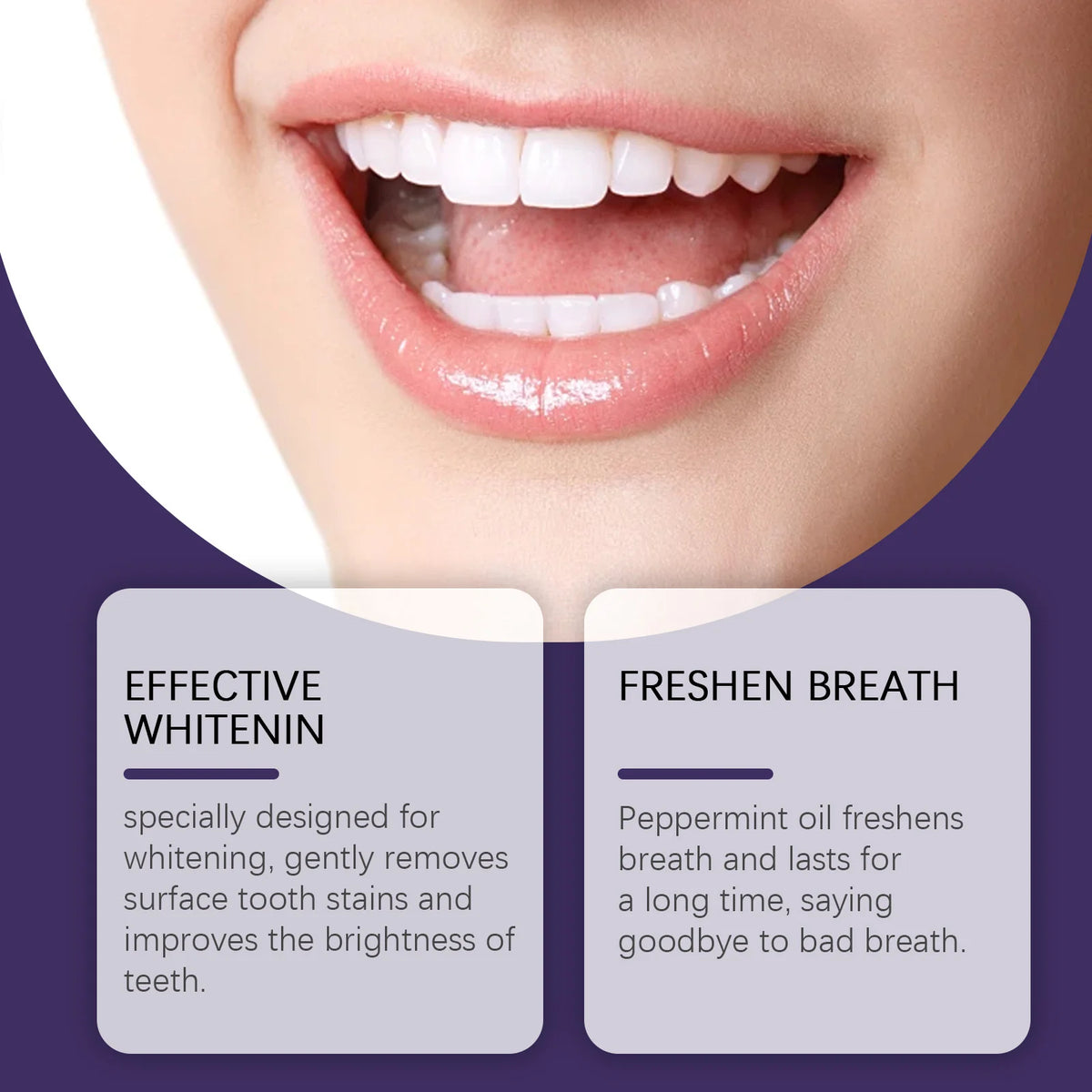 Efficient Dental Toothpaste Whitening Deep Cleaning Remove Plaque And Stains Tartar Hygiene Whiten Teeth For A Confident Smile