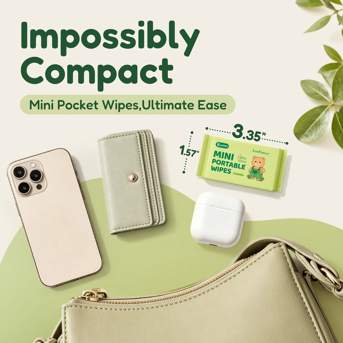 Pack Of 8/Bag Mini Flushable Wet Wipes, Butt Wipes, Cleaning Cloths Suitable For Travel, Portable Outdoor Picnics, Kitchen, Bathroom, Household Cleaning Supplies, Septic & Sewer Safe, Toilet Paper, Personal Makeup Cleaning Wi