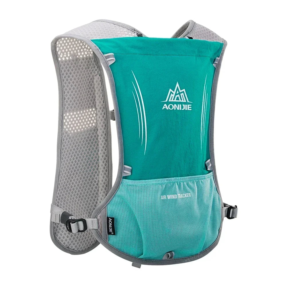 AONIJIE E913S 5L Hydration Backpack Rucksack Bag Vest Harness For 1.5L Water Bladder Hiking Camping Running Marathon Race Sports