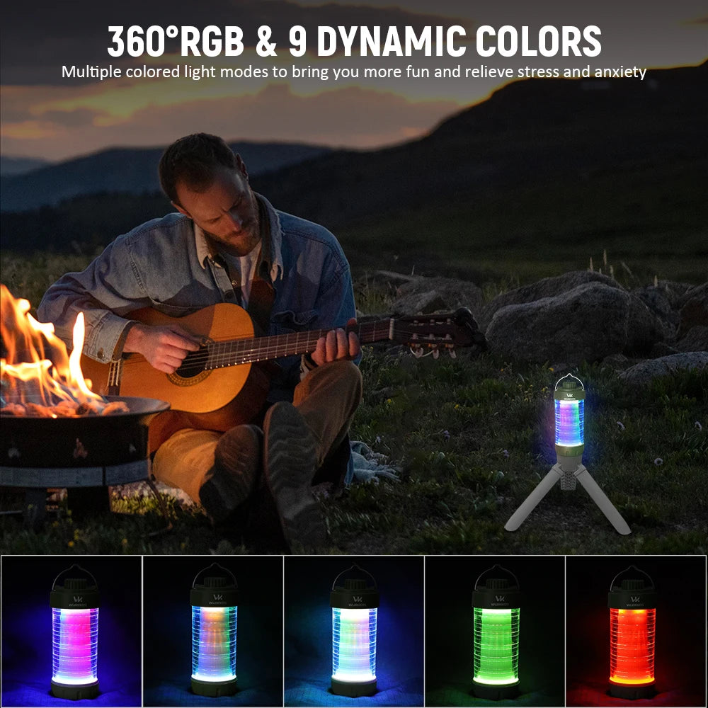 Wurkkos CL01 EDC Work Light Power Bank Small Outdoor Lamp Camping Flashlight 550LM Portable Magnetic Lamp 360° Mini Magnetic Lam