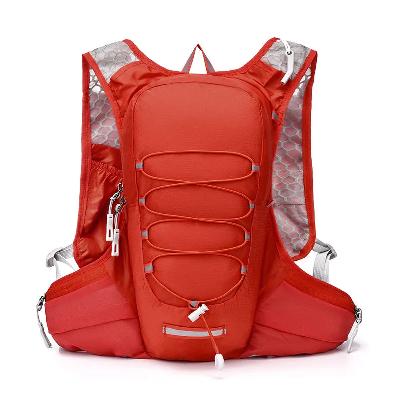 Running Hydration Vest Backpack Lightweight Multi‑Pocket Water Bag Holder For Trail Running Cycling Outdoor Sports