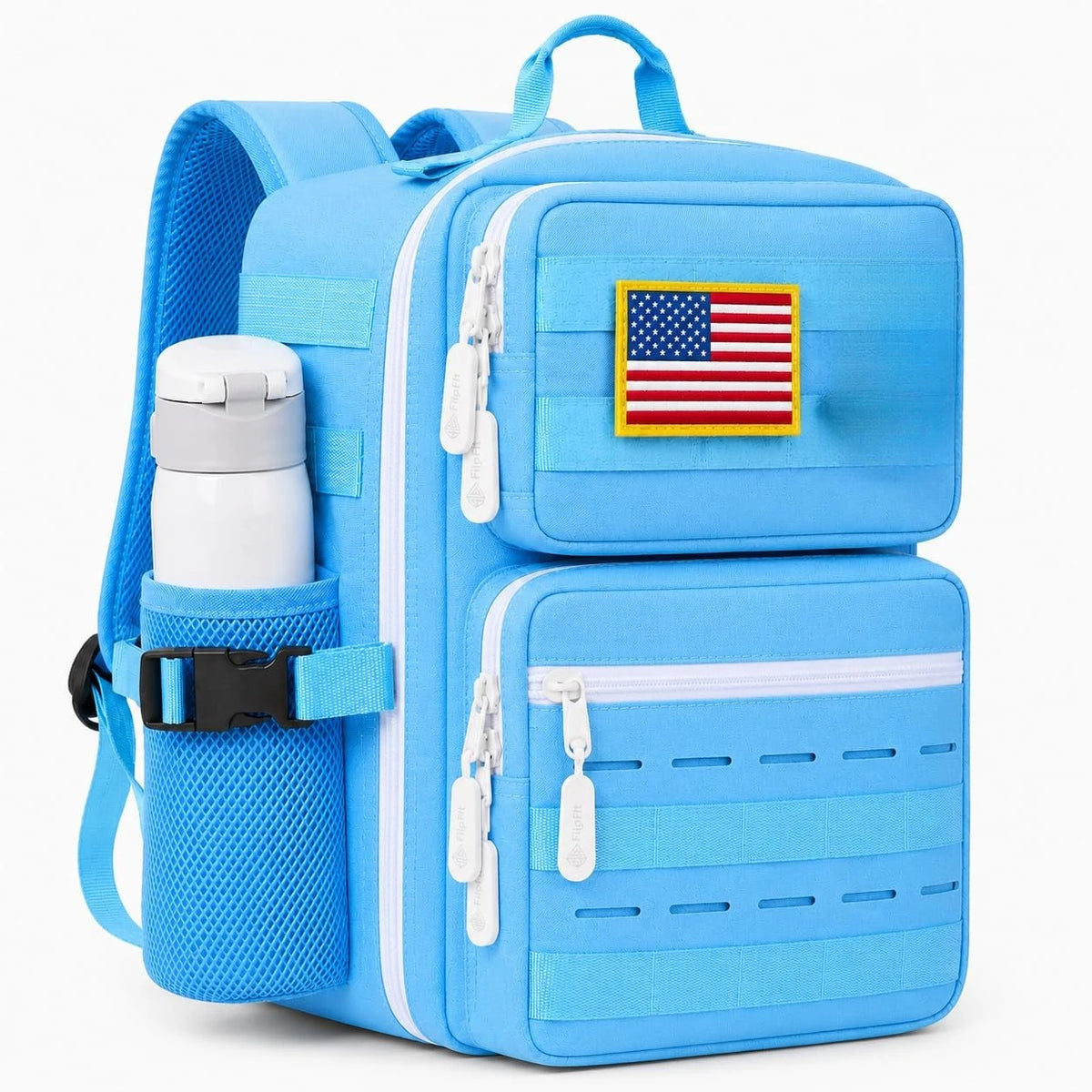 9L Mini Tactical Backpack Small Military Gym Bag Molle Daypack Camping Backpack with Patch