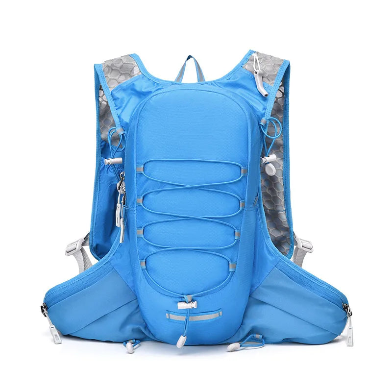 Running Hydration Vest Backpack Lightweight Multi‑Pocket Water Bag Holder For Trail Running Cycling Outdoor Sports