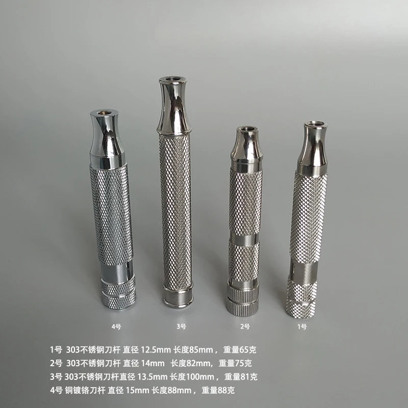 Dscosmetic AX-SE Zinc Alloy Double Edge Safety Razor with Stainless Steel Handle