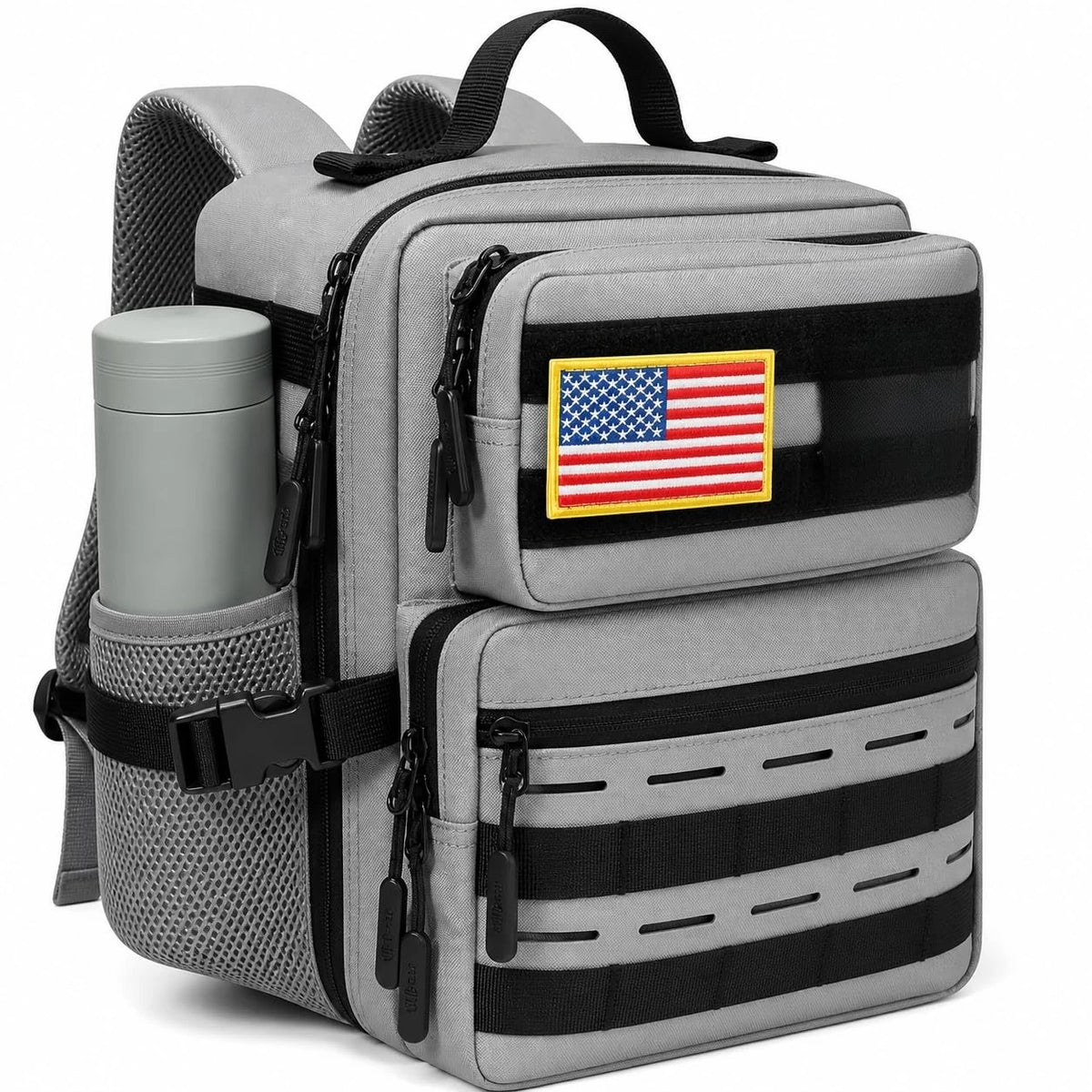 9L Mini Tactical Backpack Small Military Gym Bag Molle Daypack Camping Backpack with Patch