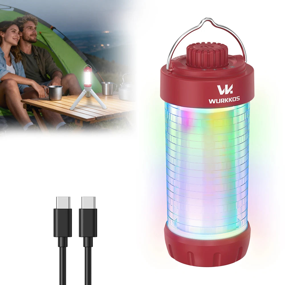 Wurkkos CL01 EDC Work Light Power Bank Small Outdoor Lamp Camping Flashlight 550LM Portable Magnetic Lamp 360° Mini Magnetic Lam