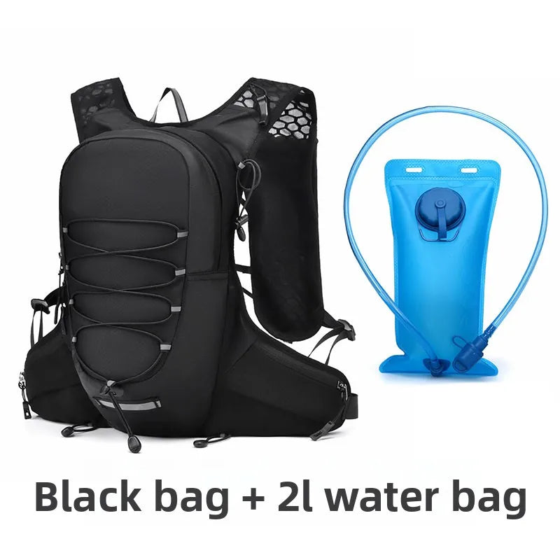 Running Hydration Vest Backpack Lightweight Multi‑Pocket Water Bag Holder For Trail Running Cycling Outdoor Sports