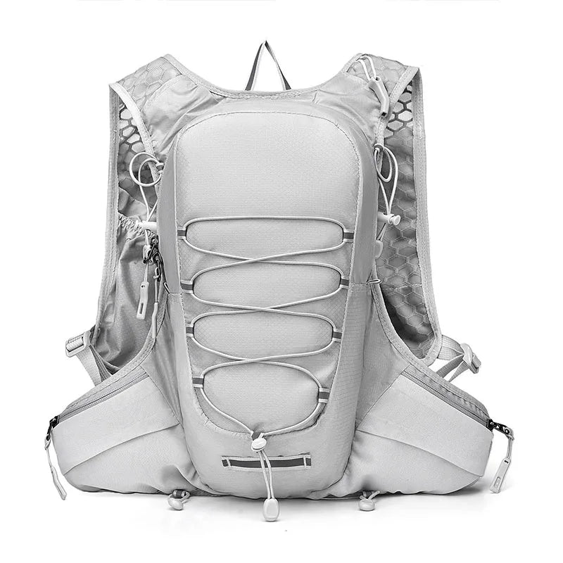 Running Hydration Vest Backpack Lightweight Multi‑Pocket Water Bag Holder For Trail Running Cycling Outdoor Sports