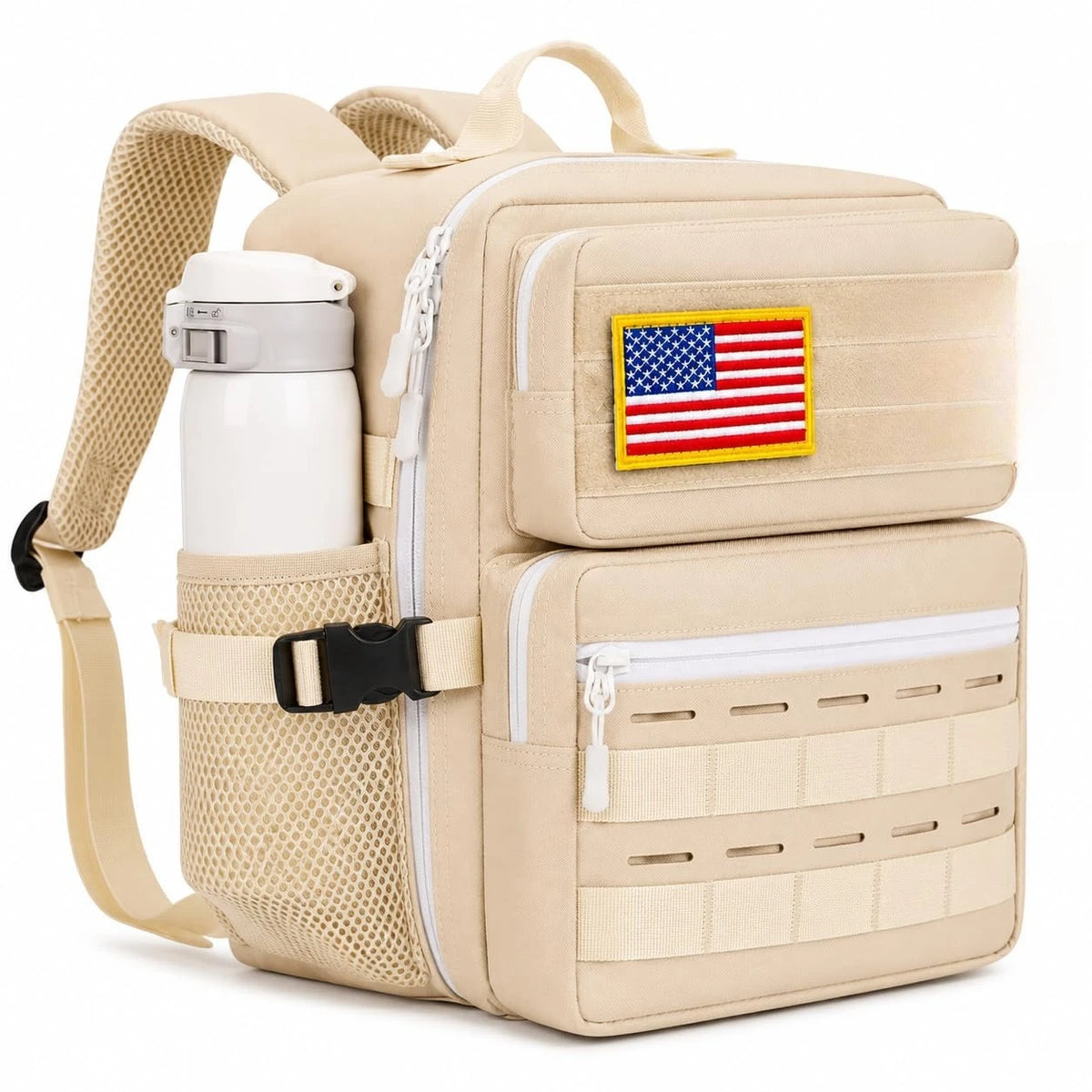 9L Mini Tactical Backpack Small Military Gym Bag Molle Daypack Camping Backpack with Patch