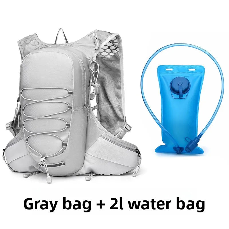 Running Hydration Vest Backpack Lightweight Multi‑Pocket Water Bag Holder For Trail Running Cycling Outdoor Sports