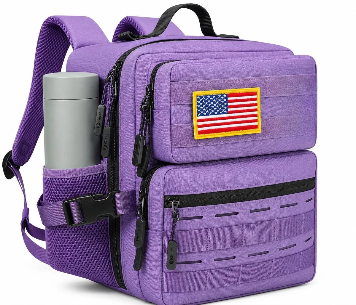 9L Mini Tactical Backpack Small Military Gym Bag Molle Daypack Camping Backpack with Patch