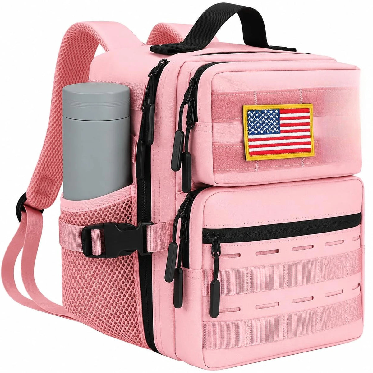 9L Mini Tactical Backpack Small Military Gym Bag Molle Daypack Camping Backpack with Patch