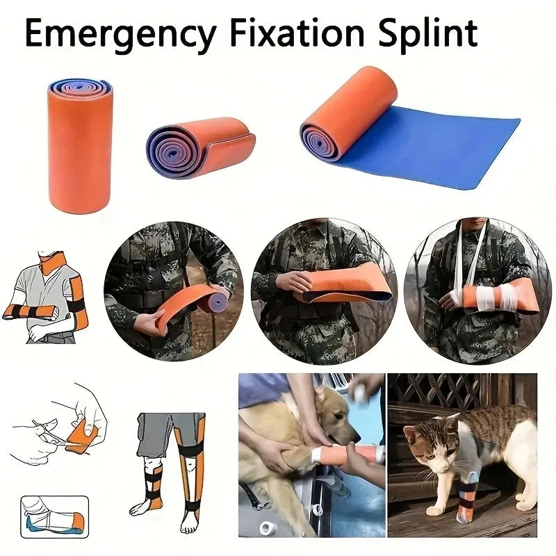 337PCS Portable Emergency Kit Hand Emergency Kit Medical Rescue Kit Car Emergency Outside Travel First Aid Survival Supplies