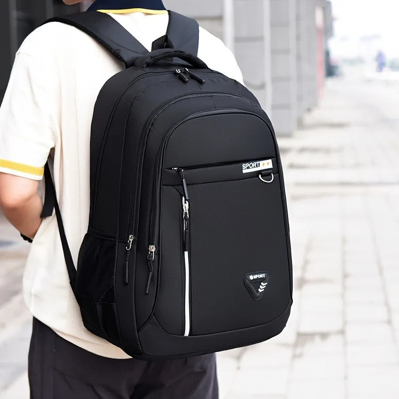 Men Large Capacity Laptop Backpack 15.6 Inch Oxford School Backpack Multi Pocket Sport Travel Backpack For Teenagers Student Dai